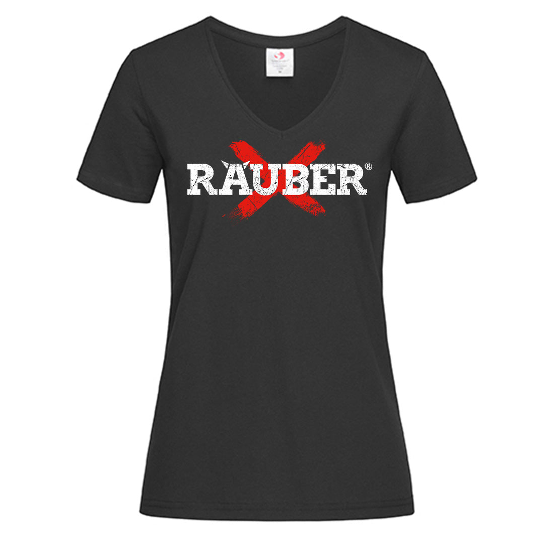 Fanshirt Räuber V-Neck – Damen