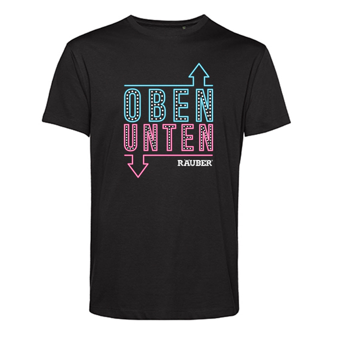 Fanshirt OBEN-UNTEN Rundhals – Herren