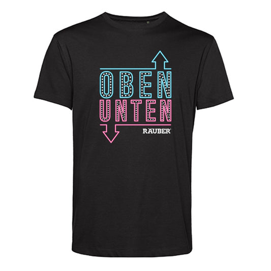 Fanshirt OBEN-UNTEN Rundhals – Herren