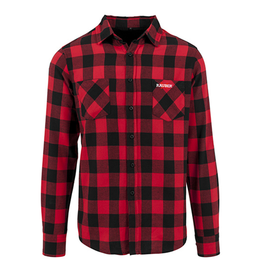 Karohemd Schrader mit Räuber-Pin – Unisex