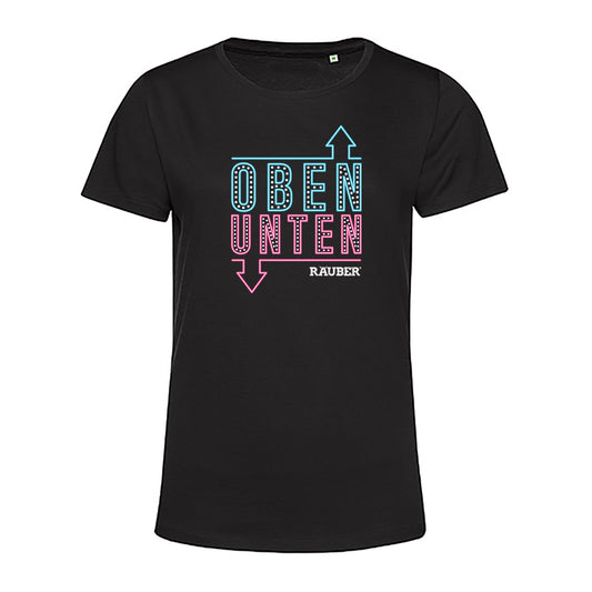 Fanshirt OBEN-UNTEN Rundhals – Damen