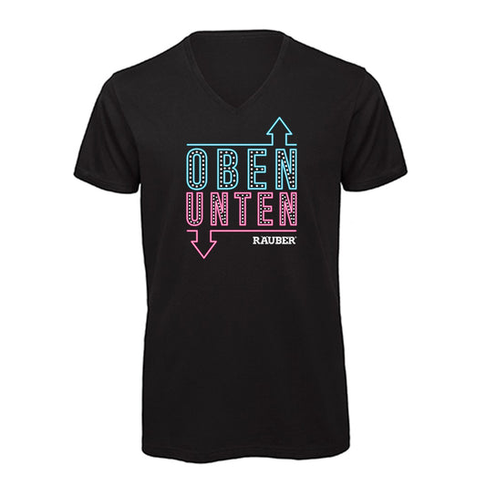 Fanshirt OBEN-UNTEN V-Neck – Herren