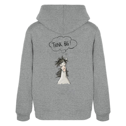 Juli Hoodie Herren – Think Big (Juli-Kopf)