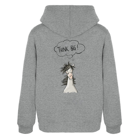 Juli Hoodie Herren – Think Big (Juli-Kopf)