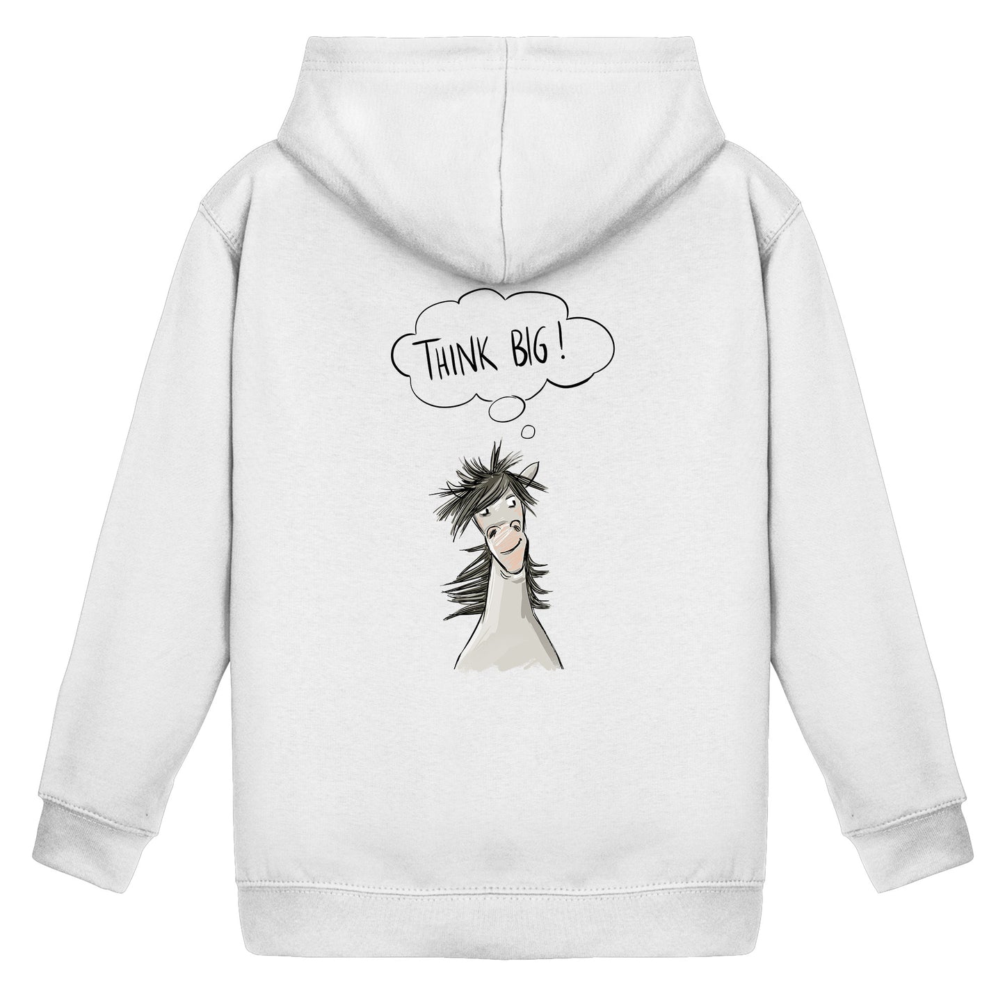 Juli Hoodie Herren – Think Big (Juli-Kopf)