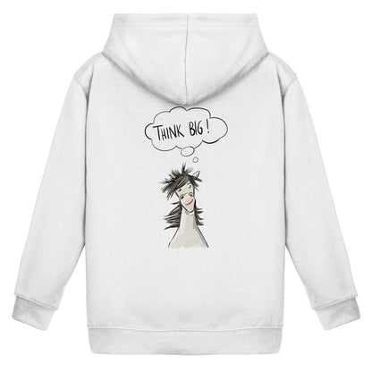 Juli Hoodie Herren – Think Big (Juli-Kopf)