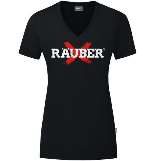 Räuber Fan-Shirt x JAKO – Damen V-Neck
