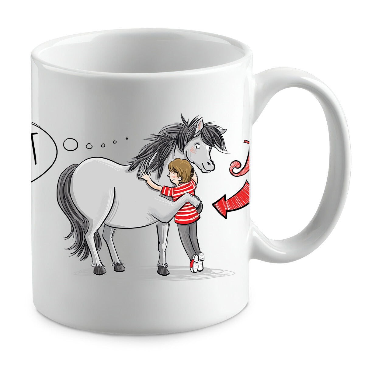 Juli Tasse Liebe jetzt – Umarmung mit Juli