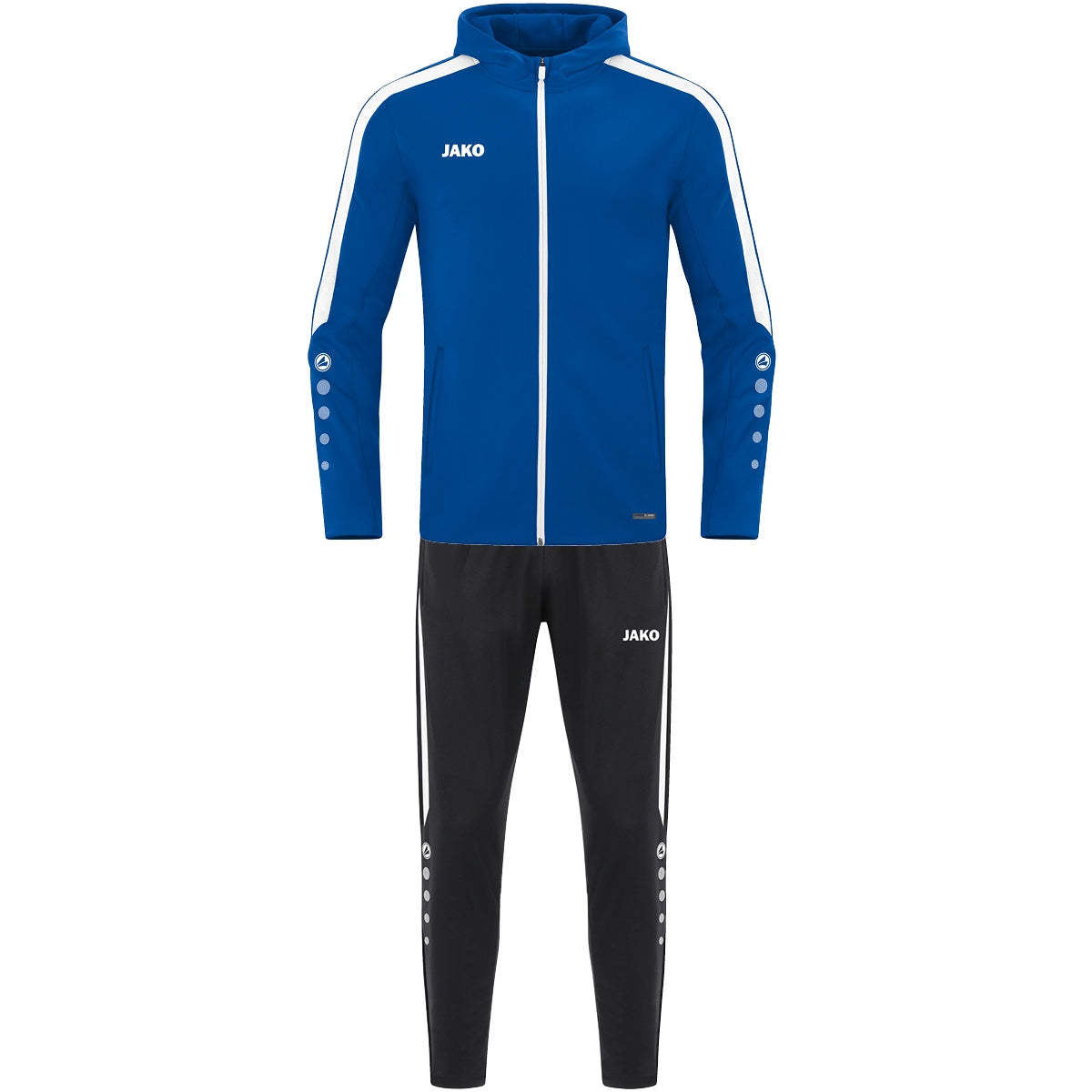 Trainingsanzug Polyester Power mit Kapuze (JAKO)