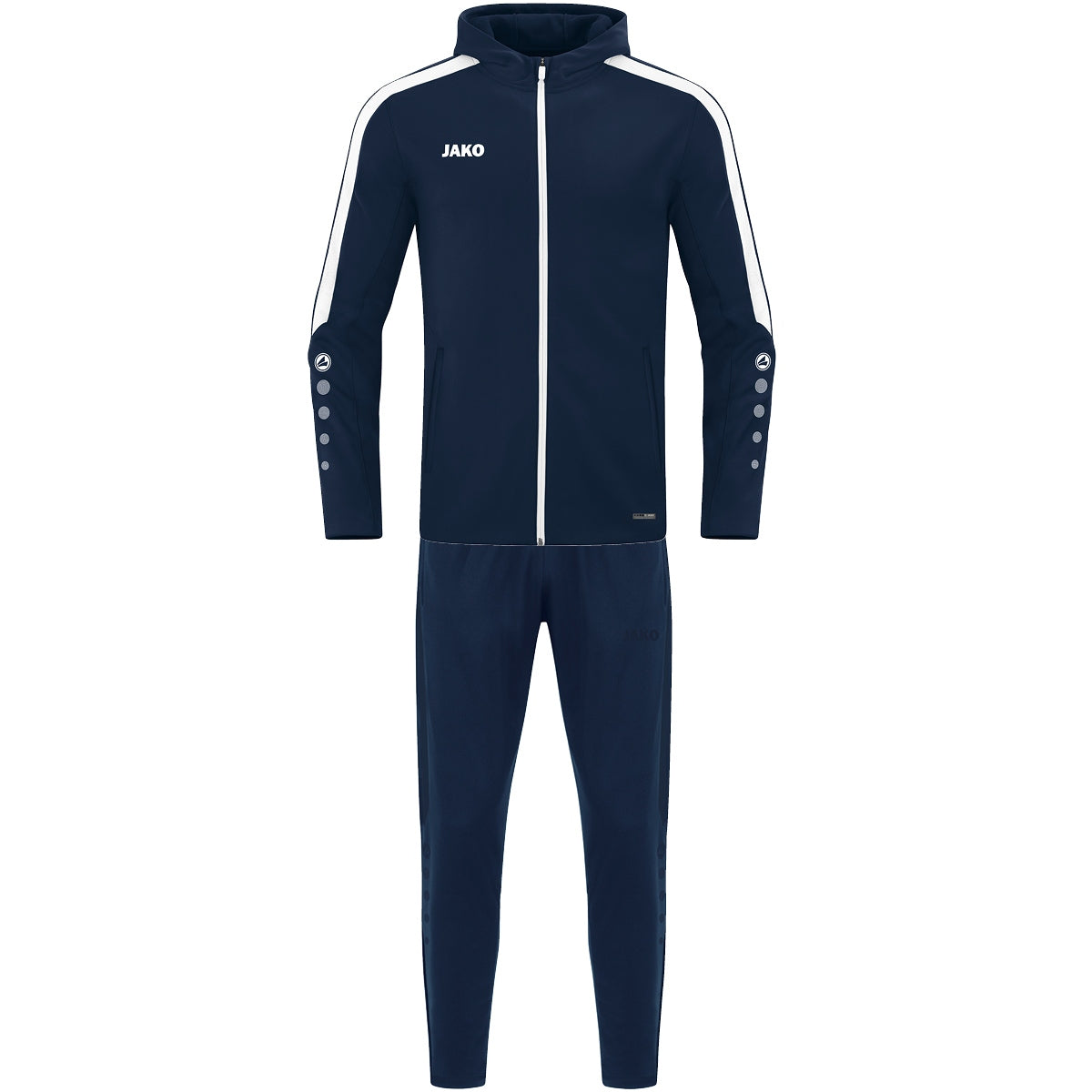Trainingsanzug Polyester Power mit Kapuze (JAKO)