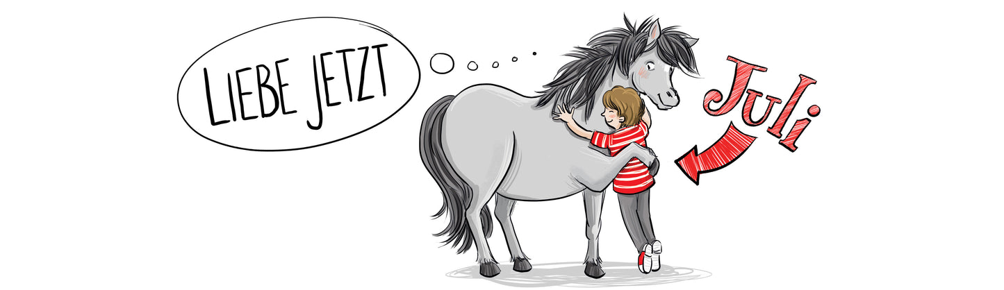 Juli Tasse Liebe jetzt – Umarmung mit Juli