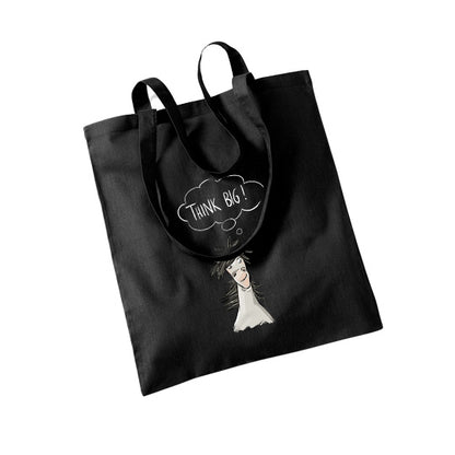 Juli Jutebeutel Schwarz (5 Motive)