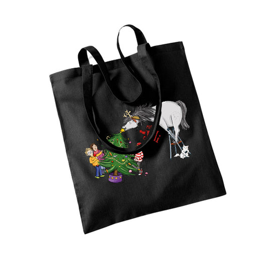Juli Jutebeutel XMAS-Edition – Schwarz (5 Motive)
