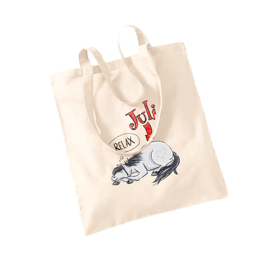Juli Baumwolltasche Natur – Nachhaltig unterwegs mit Juli (5 Motive)