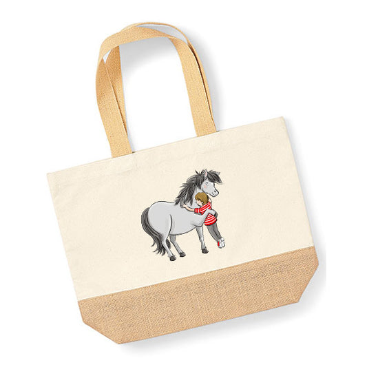 Juli Jute-Shopper – Natürlich einkaufen mit Juli (2 Motive)