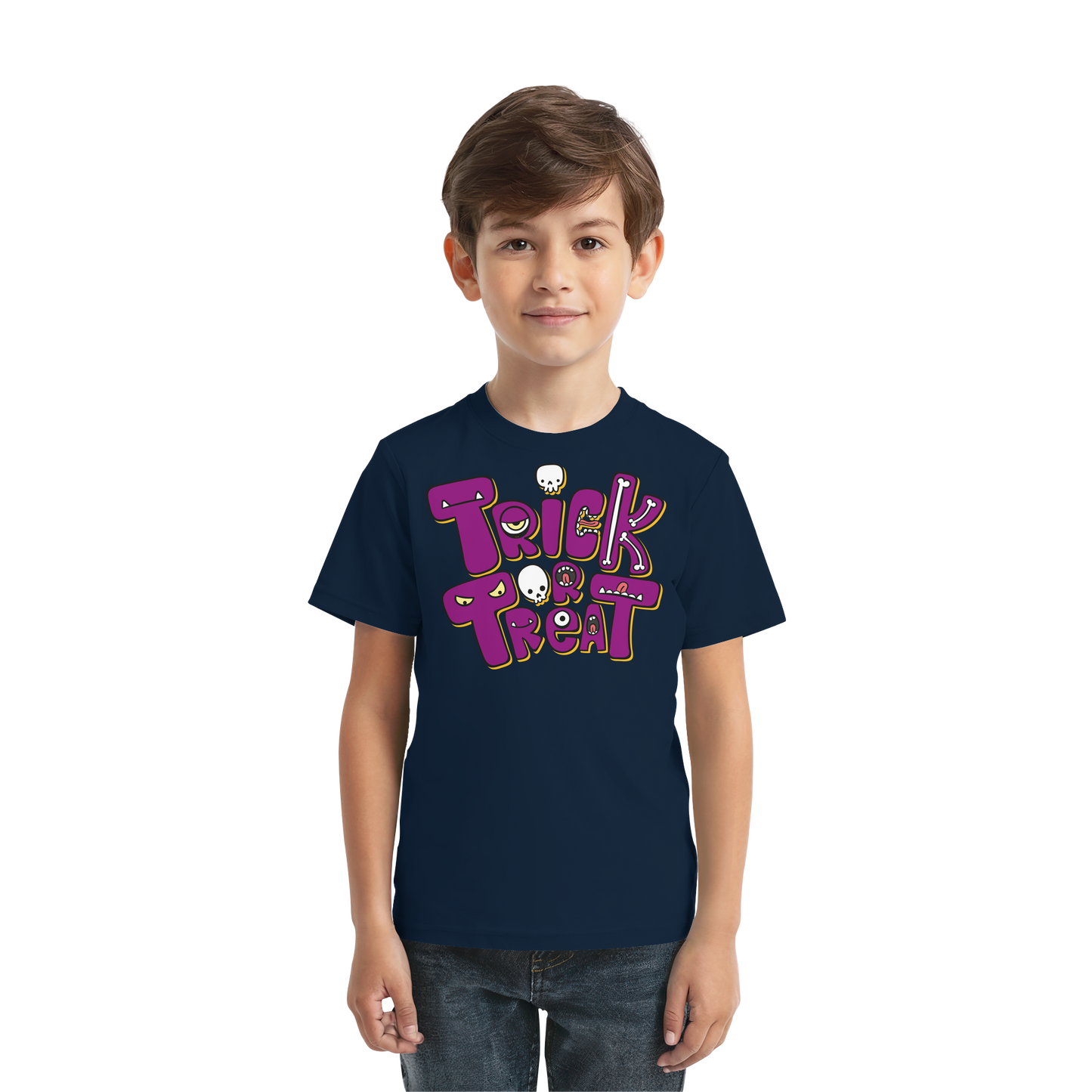 Halloween Kinder-Shirt "Trick or Treat"