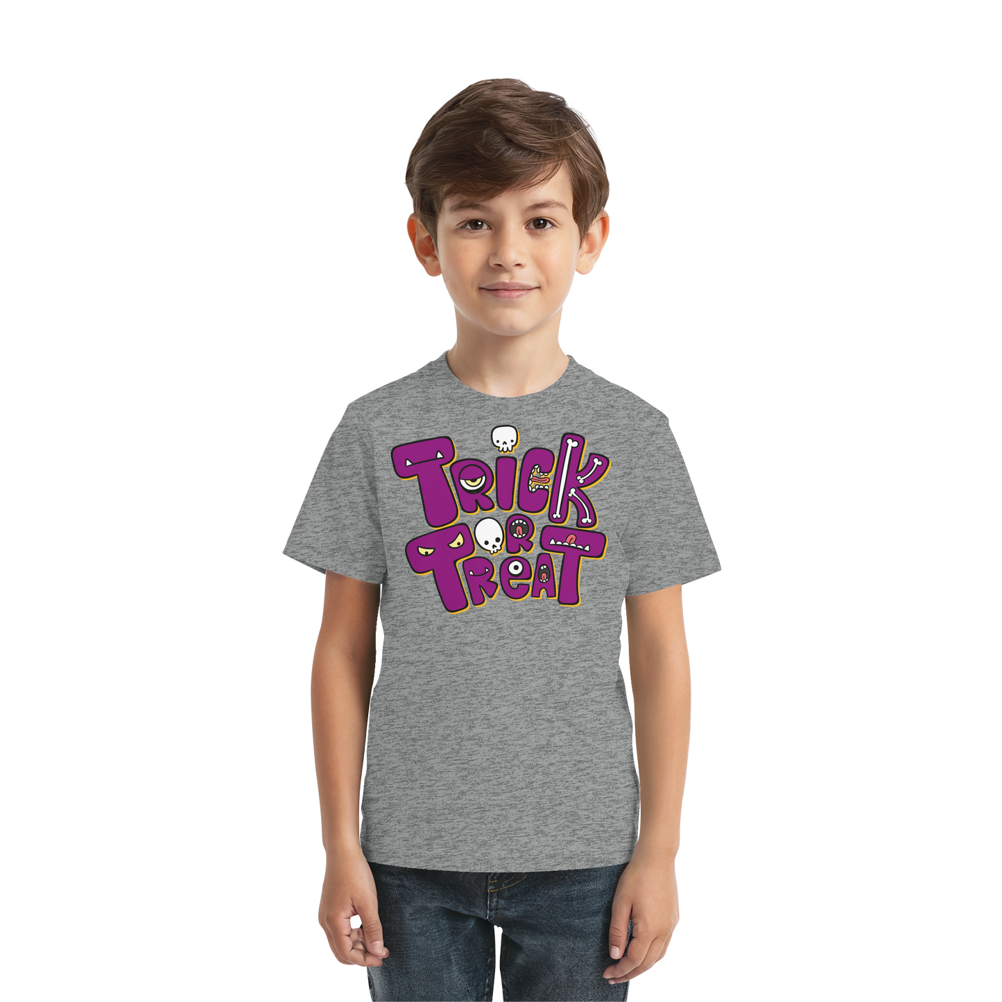 Halloween Kinder-Shirt "Trick or Treat"