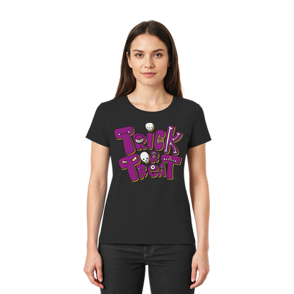 Halloween Damen-Shirt "Trick or Treat"