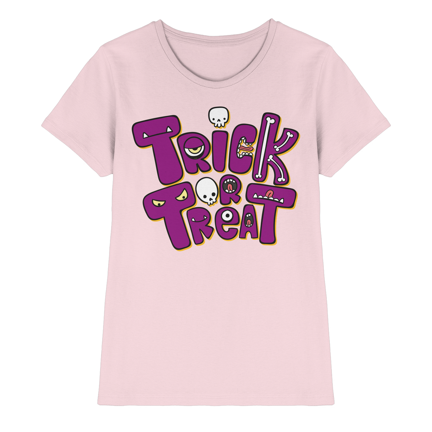 Halloween Damen-Shirt "Trick or Treat"