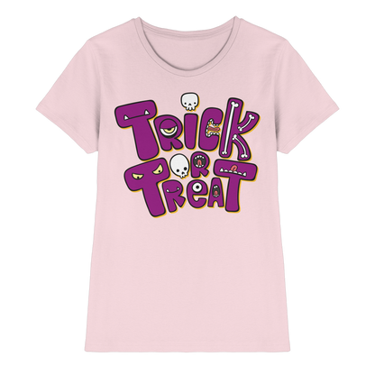 Halloween Damen-Shirt "Trick or Treat"