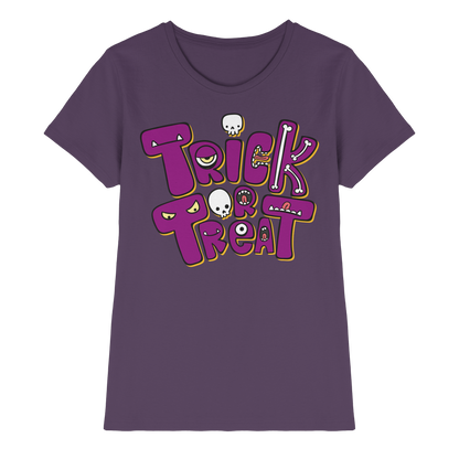 Halloween Damen-Shirt "Trick or Treat"