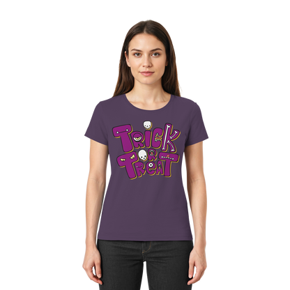 Halloween Damen-Shirt "Trick or Treat"