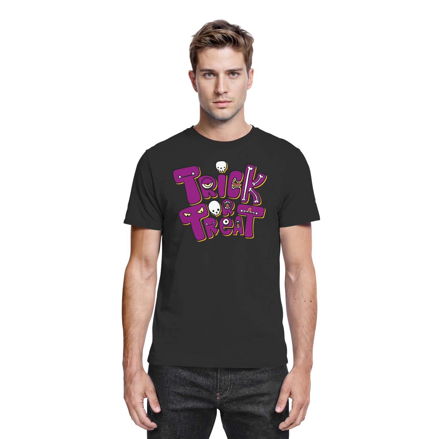 Halloween Herren-Shirt "Trick or Treat"