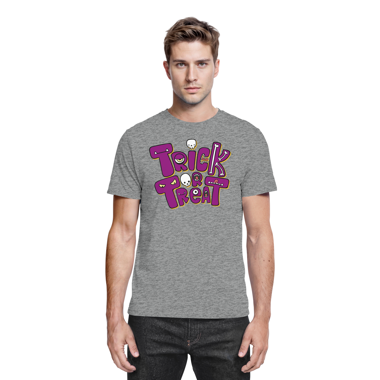 Halloween Herren-Shirt "Trick or Treat"