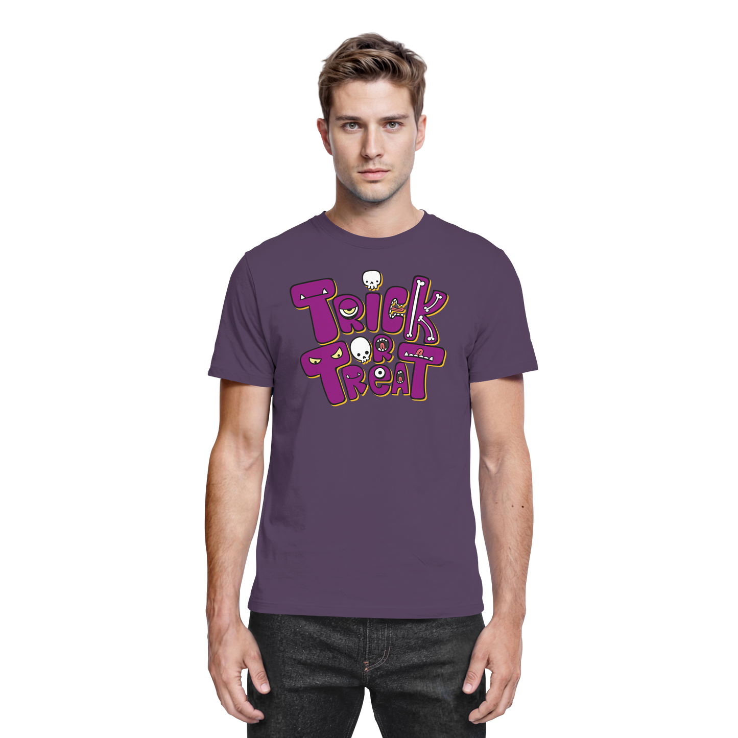 Halloween Herren-Shirt "Trick or Treat"