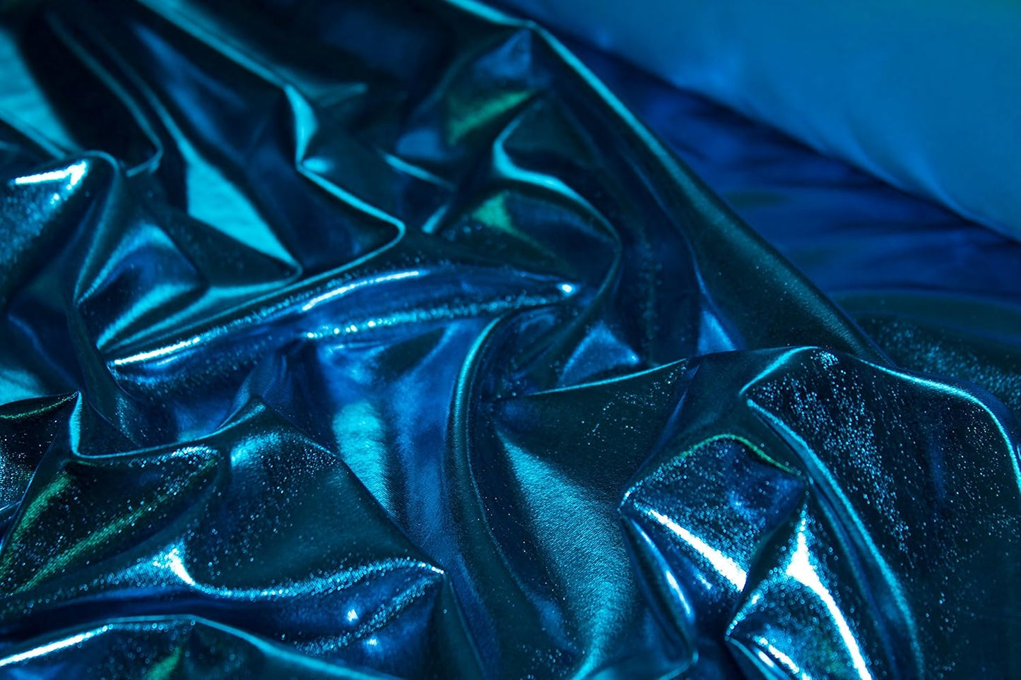 Hochwertiger Metallic-Stretchstoff – Glitzer-Lamé für Kostüme & Dekoration VE: 0,5m