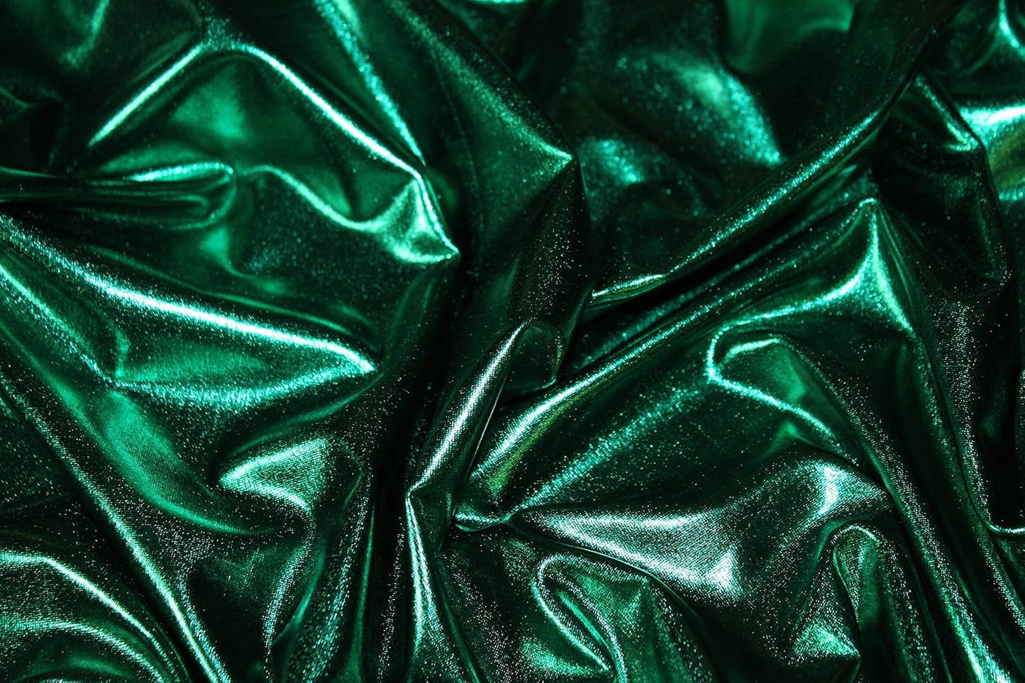 Hochwertiger Metallic-Stretchstoff – Glitzer-Lamé für Kostüme & Dekoration VE: 0,5m
