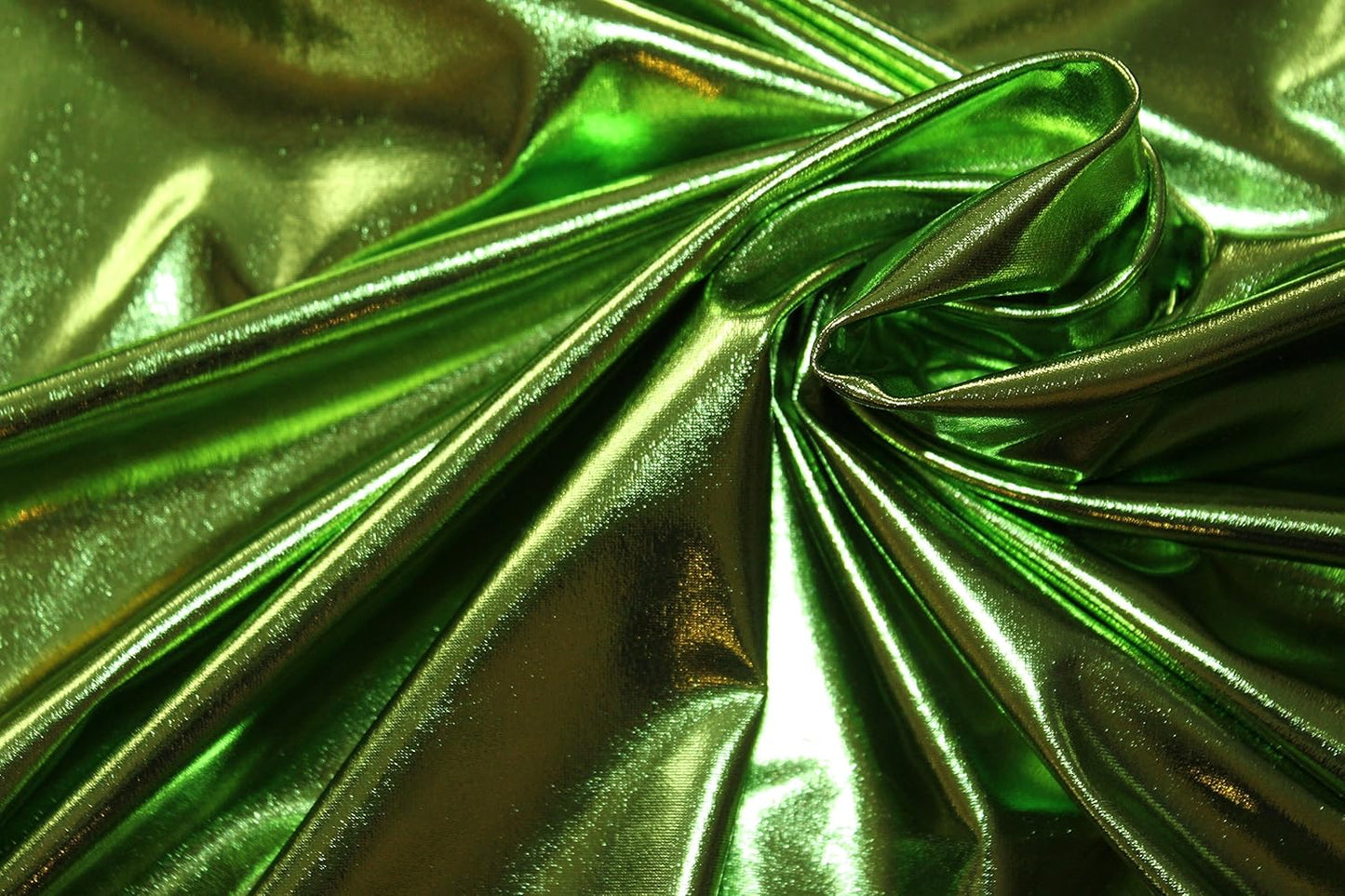 Hochwertiger Metallic-Stretchstoff – Glitzer-Lamé für Kostüme & Dekoration VE: 0,5m