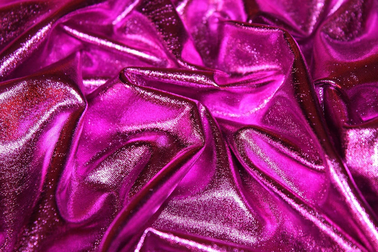 Hochwertiger Metallic-Stretchstoff – Glitzer-Lamé für Kostüme & Dekoration VE: 0,5m